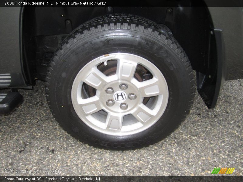 Nimbus Gray Metallic / Gray 2008 Honda Ridgeline RTL