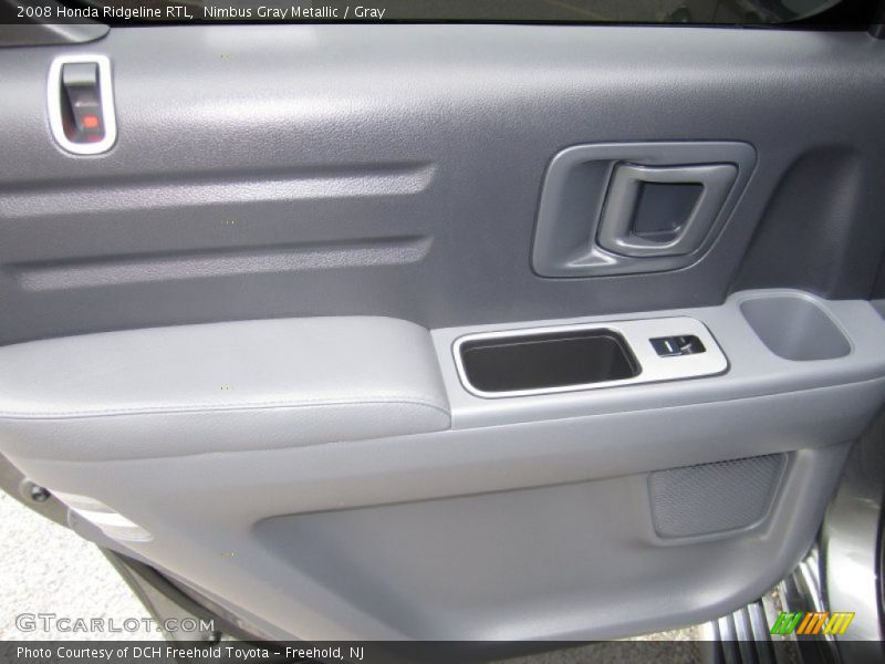 Nimbus Gray Metallic / Gray 2008 Honda Ridgeline RTL