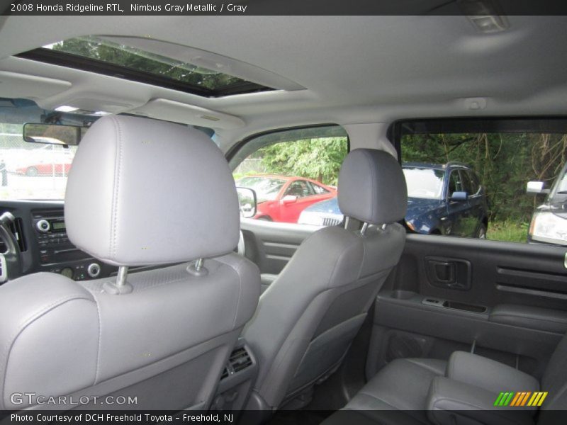 Nimbus Gray Metallic / Gray 2008 Honda Ridgeline RTL