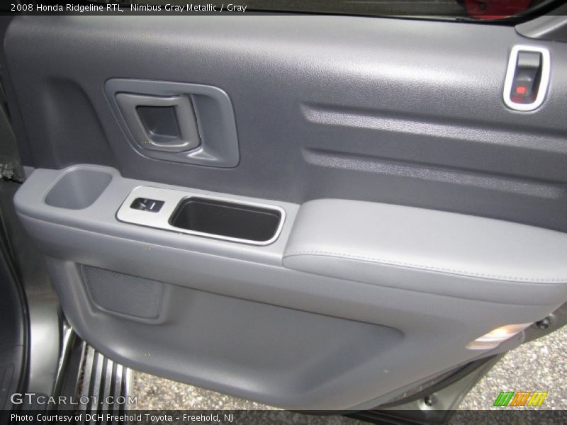 Nimbus Gray Metallic / Gray 2008 Honda Ridgeline RTL