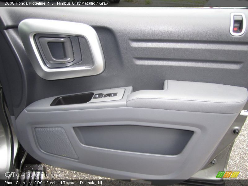Nimbus Gray Metallic / Gray 2008 Honda Ridgeline RTL