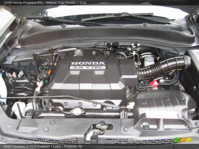 Nimbus Gray Metallic / Gray 2008 Honda Ridgeline RTL