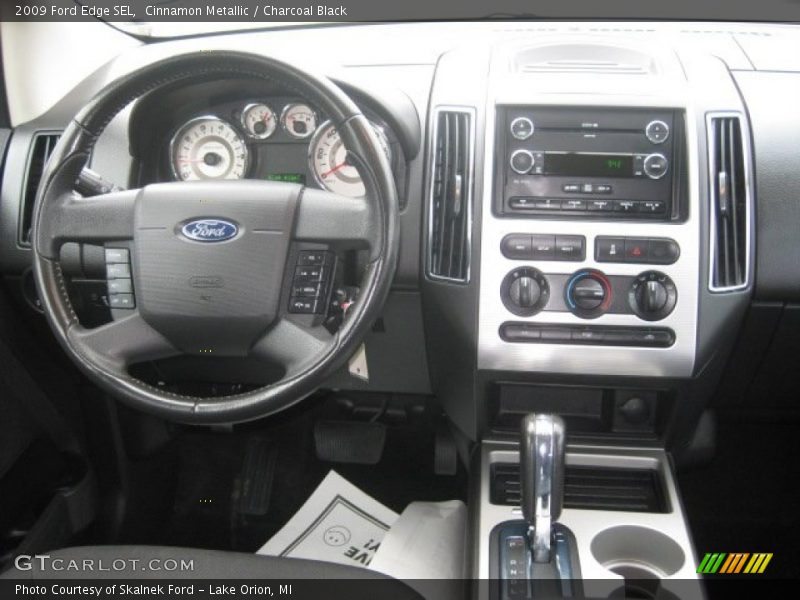 Cinnamon Metallic / Charcoal Black 2009 Ford Edge SEL