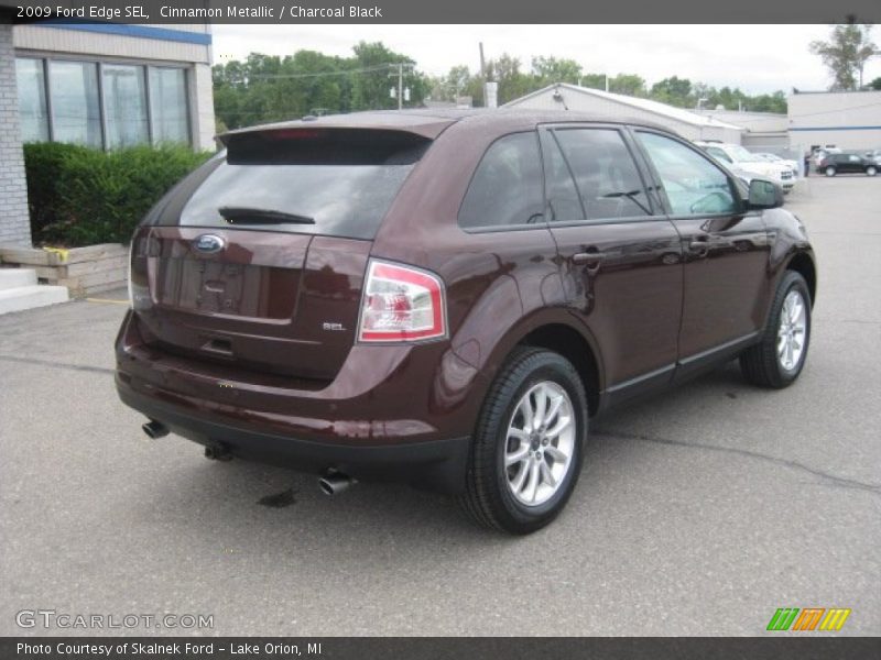 Cinnamon Metallic / Charcoal Black 2009 Ford Edge SEL