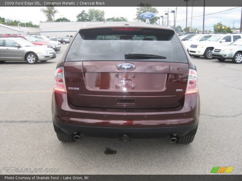 Cinnamon Metallic / Charcoal Black 2009 Ford Edge SEL