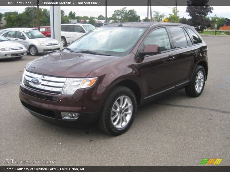 Cinnamon Metallic / Charcoal Black 2009 Ford Edge SEL