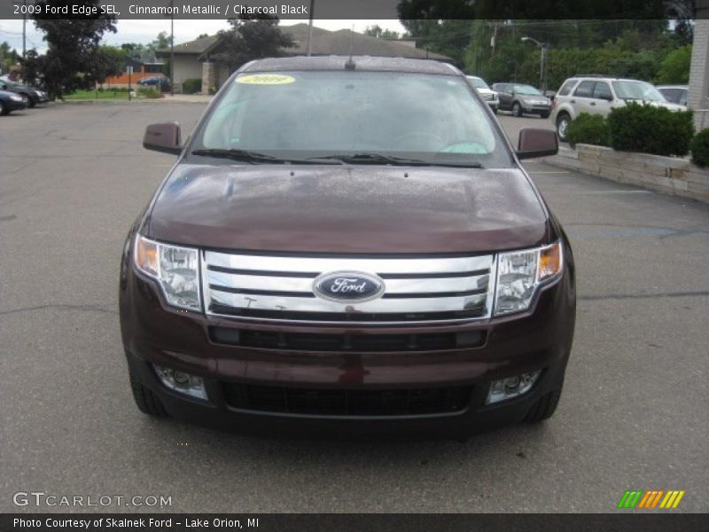 Cinnamon Metallic / Charcoal Black 2009 Ford Edge SEL