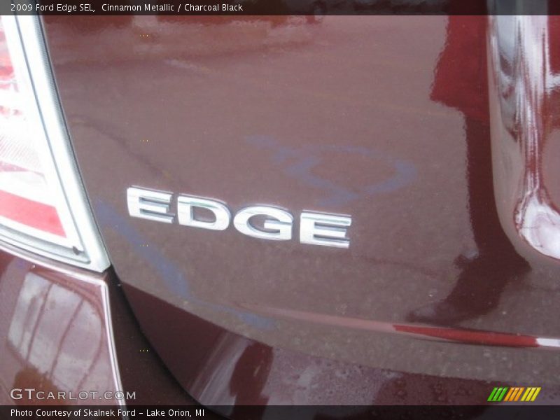 Cinnamon Metallic / Charcoal Black 2009 Ford Edge SEL