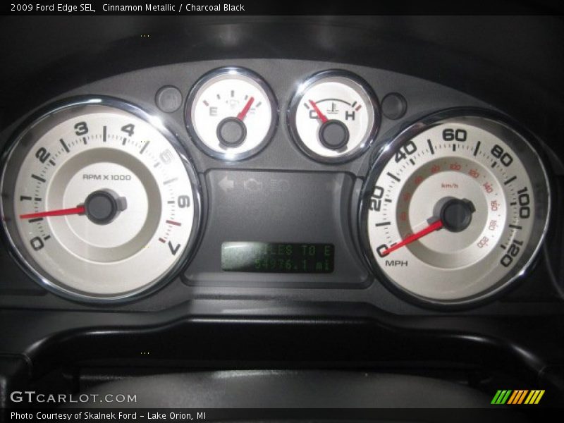 Cinnamon Metallic / Charcoal Black 2009 Ford Edge SEL