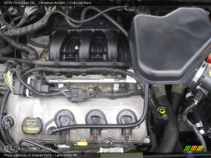 Cinnamon Metallic / Charcoal Black 2009 Ford Edge SEL
