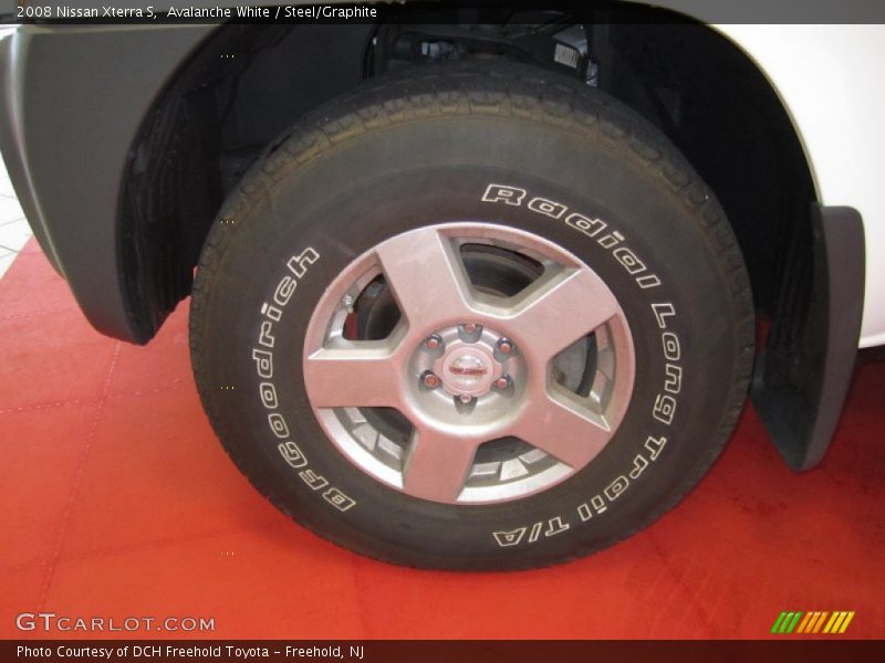 Avalanche White / Steel/Graphite 2008 Nissan Xterra S