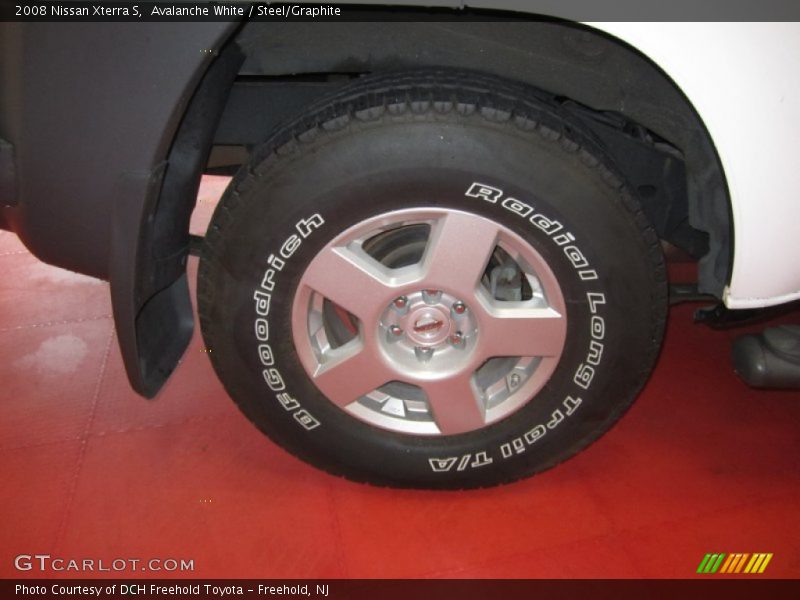 Avalanche White / Steel/Graphite 2008 Nissan Xterra S