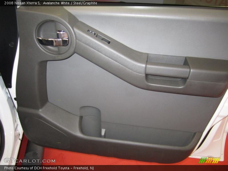 Avalanche White / Steel/Graphite 2008 Nissan Xterra S