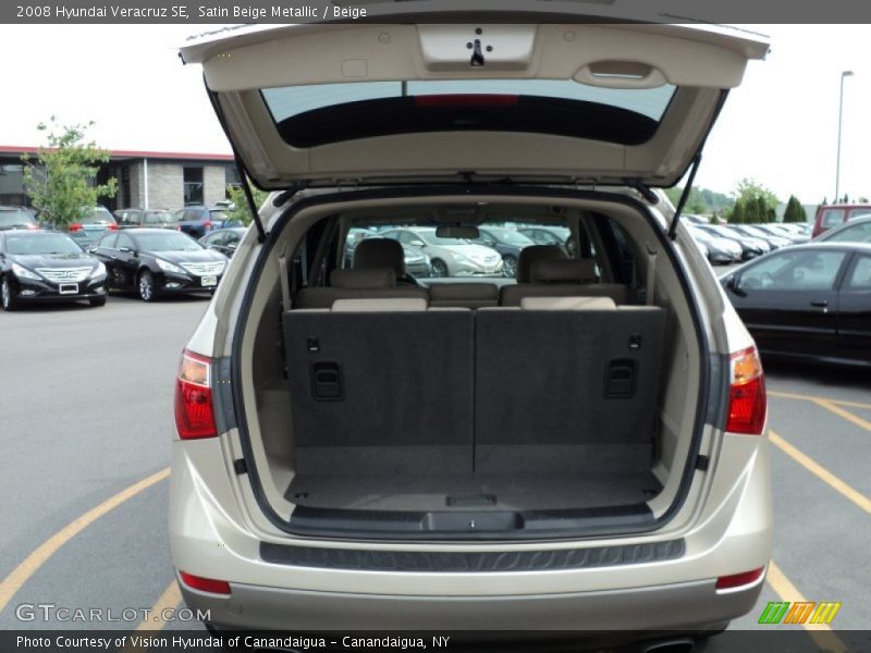 Satin Beige Metallic / Beige 2008 Hyundai Veracruz SE