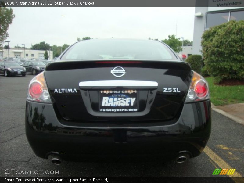 Super Black / Charcoal 2008 Nissan Altima 2.5 SL