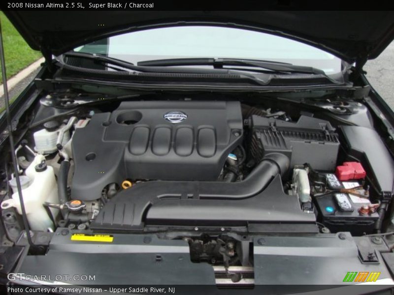 Super Black / Charcoal 2008 Nissan Altima 2.5 SL