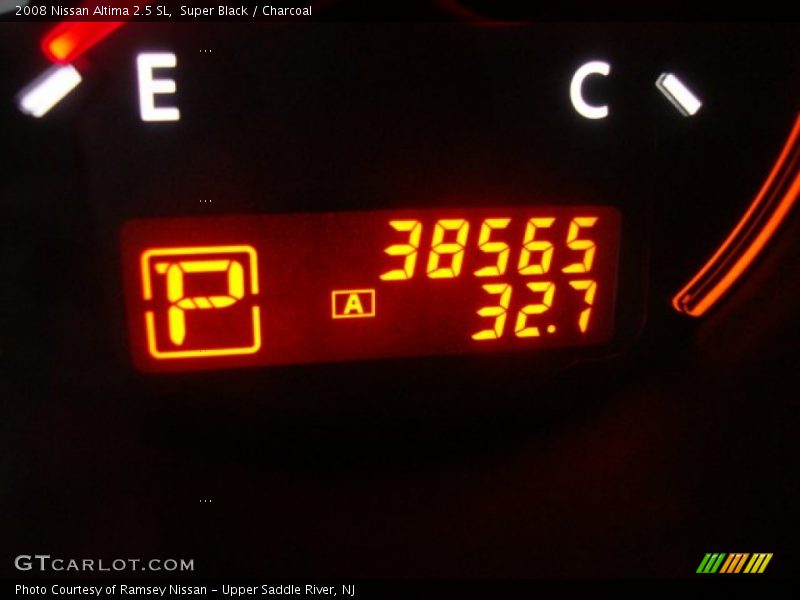 Super Black / Charcoal 2008 Nissan Altima 2.5 SL
