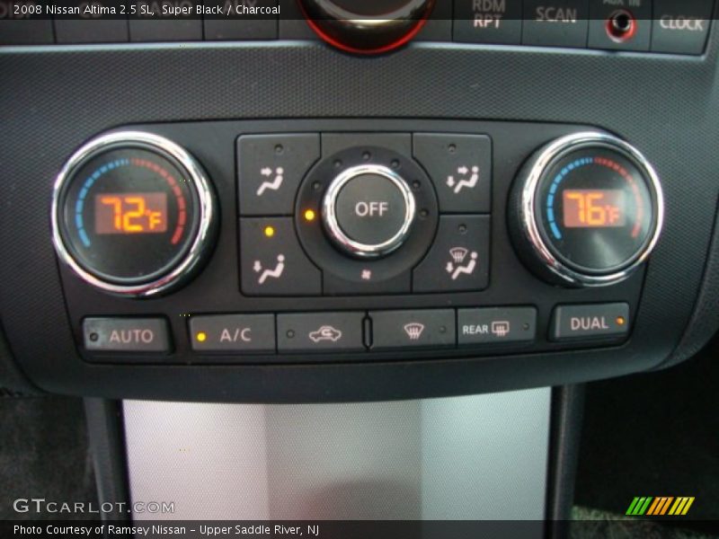 Super Black / Charcoal 2008 Nissan Altima 2.5 SL