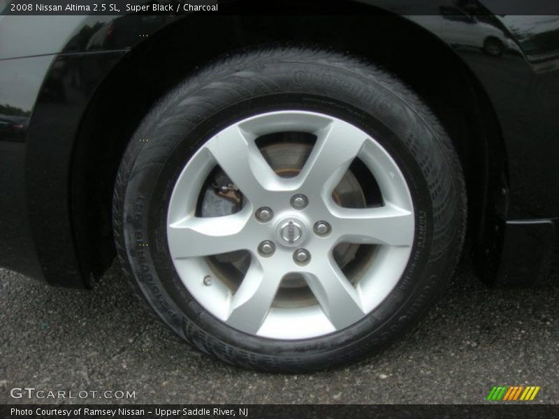 Super Black / Charcoal 2008 Nissan Altima 2.5 SL