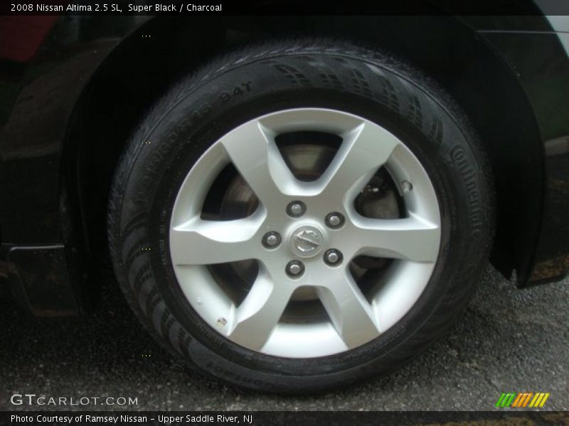 Super Black / Charcoal 2008 Nissan Altima 2.5 SL