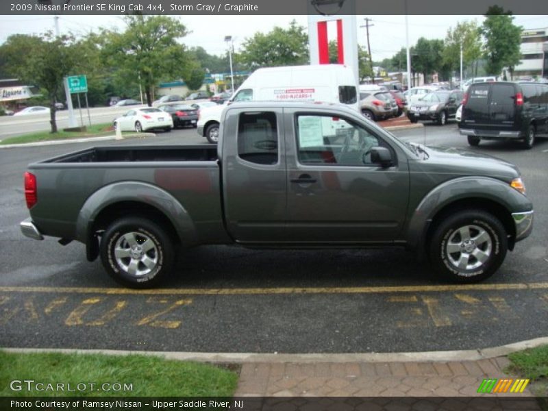 Storm Gray / Graphite 2009 Nissan Frontier SE King Cab 4x4