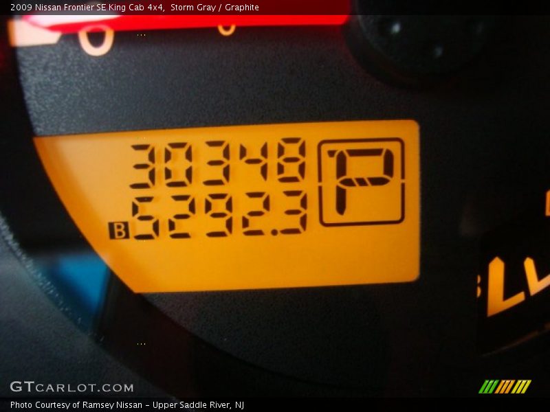 Storm Gray / Graphite 2009 Nissan Frontier SE King Cab 4x4