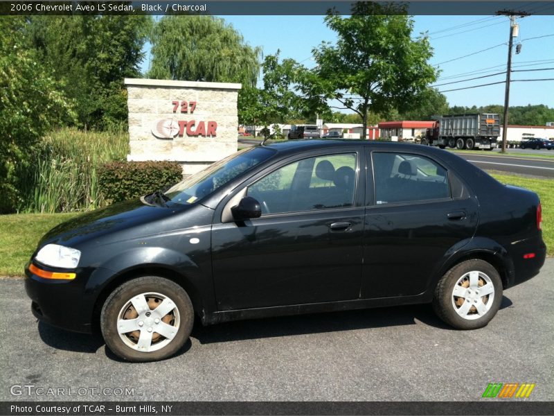 Black / Charcoal 2006 Chevrolet Aveo LS Sedan