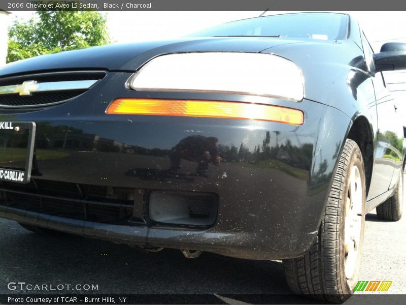 Black / Charcoal 2006 Chevrolet Aveo LS Sedan