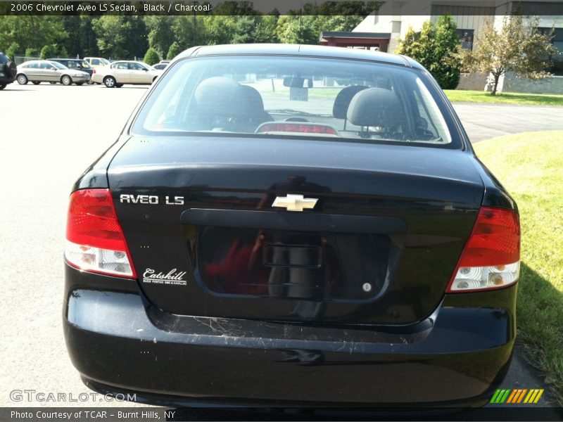 Black / Charcoal 2006 Chevrolet Aveo LS Sedan