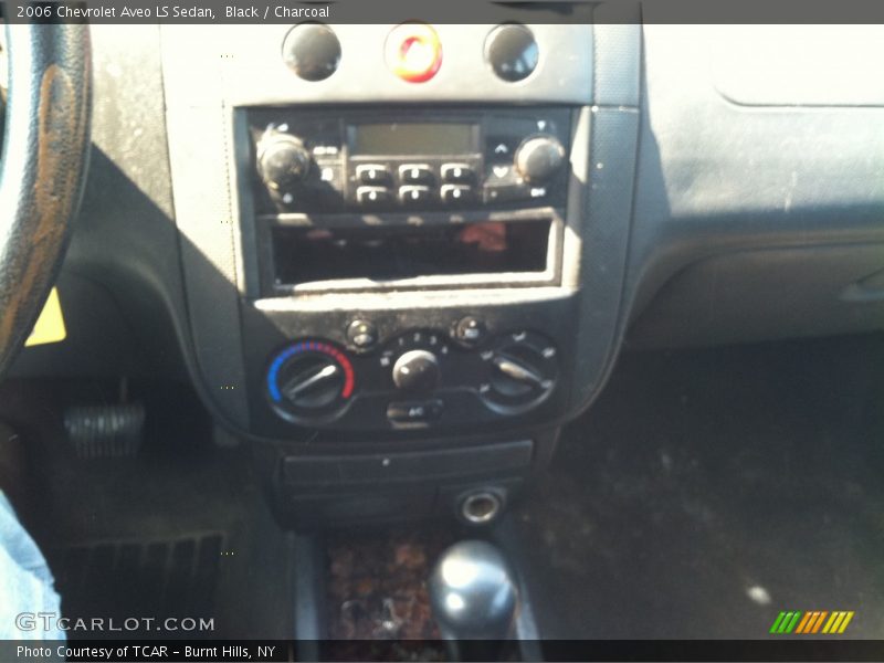 Black / Charcoal 2006 Chevrolet Aveo LS Sedan
