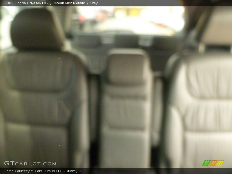 Ocean Mist Metallic / Gray 2005 Honda Odyssey EX-L