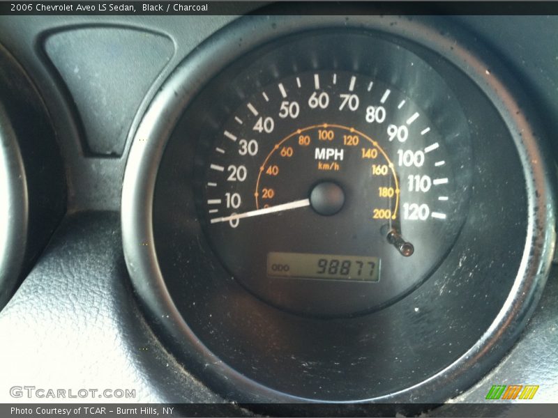 Black / Charcoal 2006 Chevrolet Aveo LS Sedan