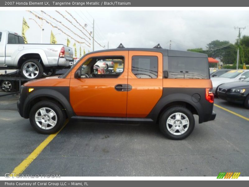  2007 Element LX Tangerine Orange Metallic