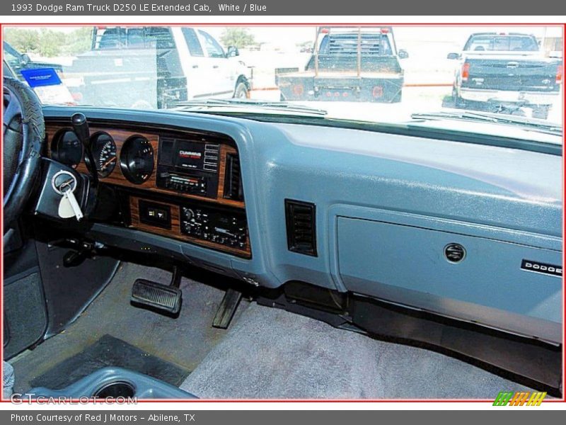 Dashboard of 1993 Ram Truck D250 LE Extended Cab