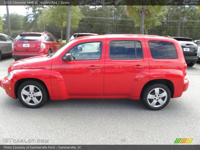 Victory Red / Ebony 2010 Chevrolet HHR LS