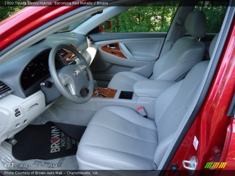 Barcelona Red Metallic / Bisque 2009 Toyota Camry Hybrid