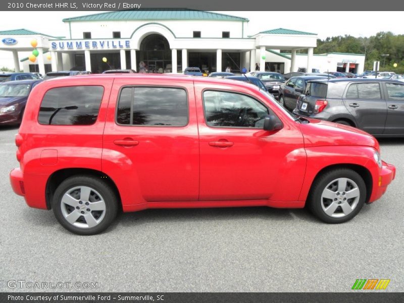 Victory Red / Ebony 2010 Chevrolet HHR LS