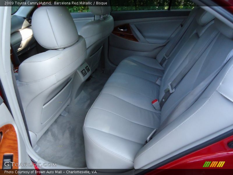 Barcelona Red Metallic / Bisque 2009 Toyota Camry Hybrid