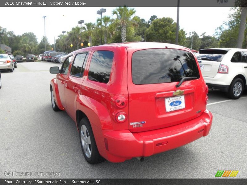 Victory Red / Ebony 2010 Chevrolet HHR LS