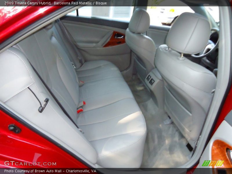 Barcelona Red Metallic / Bisque 2009 Toyota Camry Hybrid