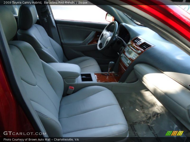 Barcelona Red Metallic / Bisque 2009 Toyota Camry Hybrid
