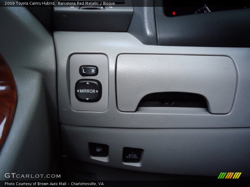 Barcelona Red Metallic / Bisque 2009 Toyota Camry Hybrid