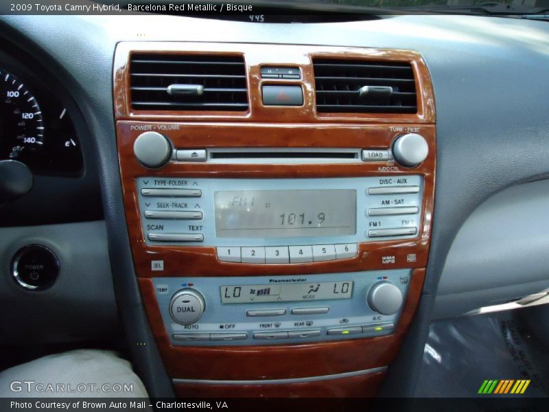 Barcelona Red Metallic / Bisque 2009 Toyota Camry Hybrid