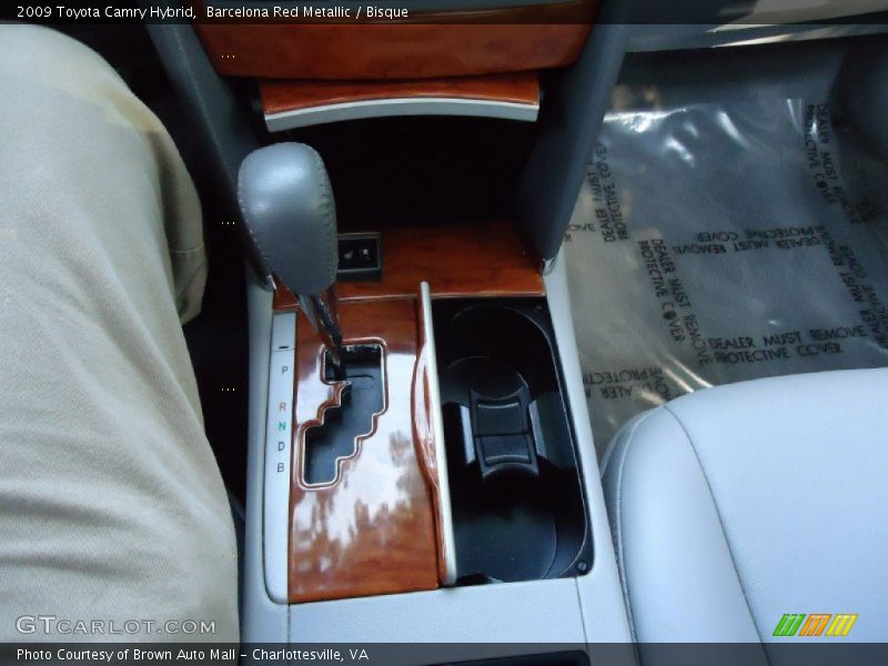 Barcelona Red Metallic / Bisque 2009 Toyota Camry Hybrid