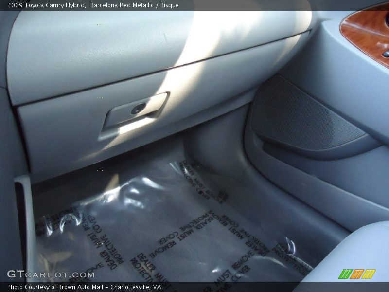 Barcelona Red Metallic / Bisque 2009 Toyota Camry Hybrid