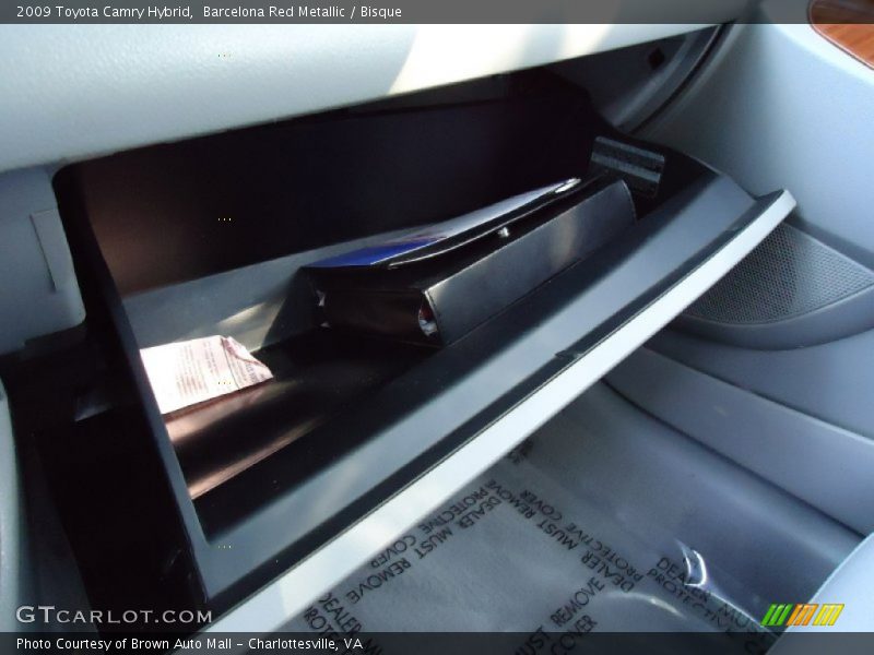 Barcelona Red Metallic / Bisque 2009 Toyota Camry Hybrid