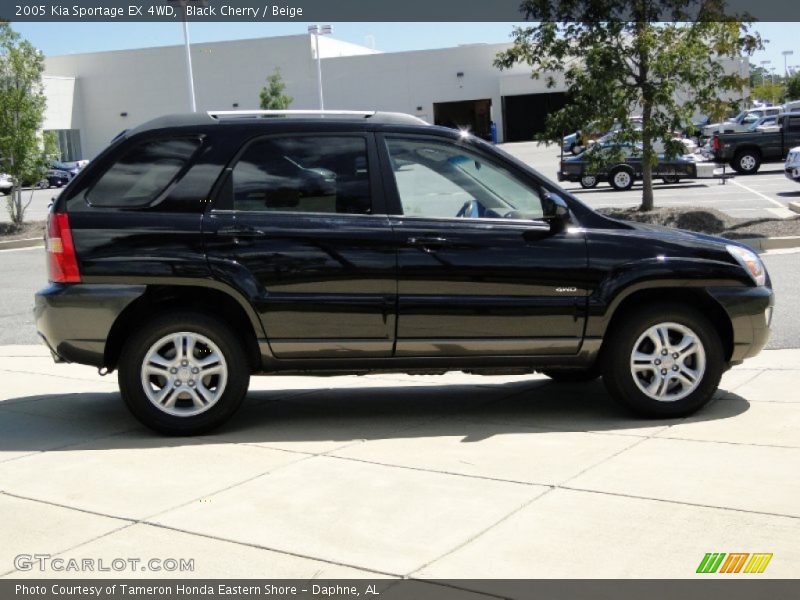 Black Cherry / Beige 2005 Kia Sportage EX 4WD