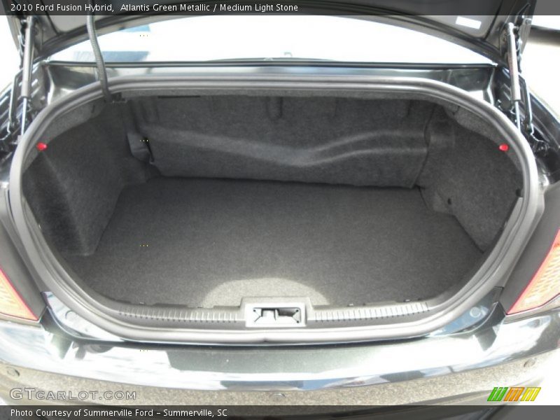 Atlantis Green Metallic / Medium Light Stone 2010 Ford Fusion Hybrid