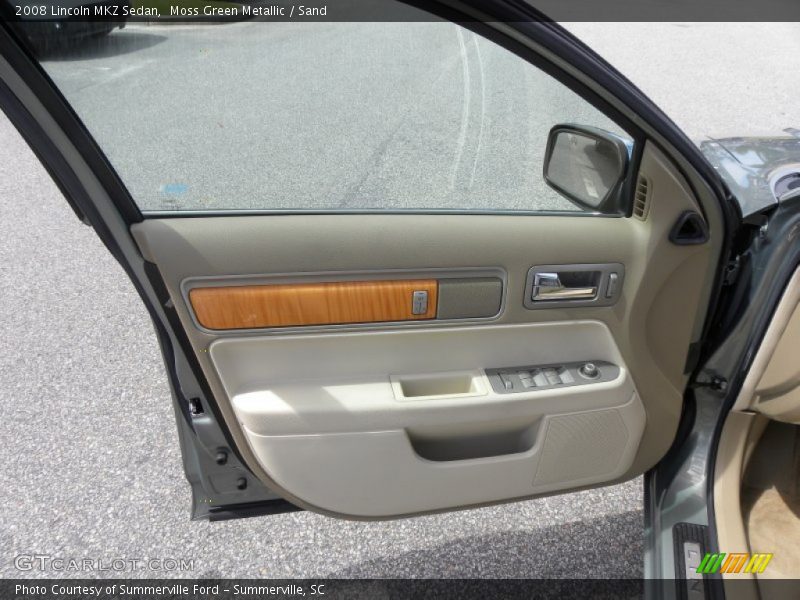 Moss Green Metallic / Sand 2008 Lincoln MKZ Sedan
