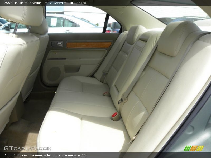 Moss Green Metallic / Sand 2008 Lincoln MKZ Sedan